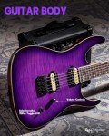 Leo Jaymz Monsoon Electric Guitar (Violet Flame)