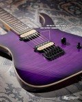Leo Jaymz Monsoon Electric Guitar (Violet Flame)