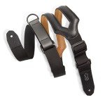 Levy's Leathers Adjustable Padded Guitar Strap - Black