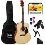 41” Full Size Acoustic Guitar Starter Set - Natural