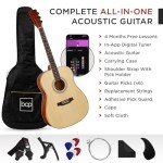 41” Full Size Acoustic Guitar Starter Set - Natural