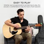 41” Full Size Acoustic Guitar Starter Set - Natural