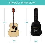 41” Full Size Acoustic Guitar Starter Set - Natural