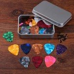 32 Guitar Picks - Variety for Electric & Acoustic