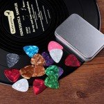 32 Guitar Picks - Variety for Electric & Acoustic