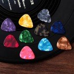 32 Guitar Picks - Variety for Electric & Acoustic
