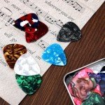 32 Guitar Picks - Variety for Electric & Acoustic