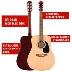 Fender Dreadnought Acoustic Guitar Bundle with Accessories