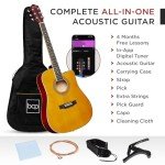 41" Beginner Acoustic Guitar Starter Set - Aged Natural