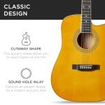 41" Beginner Acoustic Guitar Starter Set - Aged Natural