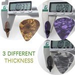 Cheerock 30 Pack Celluloid Guitar Picks - Random Colors