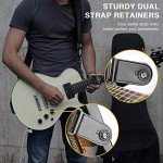 Padded Adjustable Guitar Strap with Strap Locks