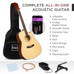 41" Beginner Acoustic Guitar Starter Set - Natural