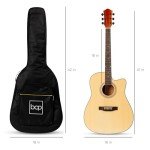 41" Beginner Acoustic Guitar Starter Set - Natural