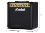 Marshall MG15GFX 15W Guitar Combo Amplifier