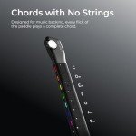Foldable Stringless Smart Guitar with Chord App