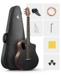 Donner 38" Carbon X Acoustic Guitar Starter Kit