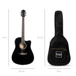 41" Beginner Acoustic Electric Guitar Starter Set