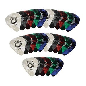 D'Addario Celluloid Guitar Picks - 25 Pack