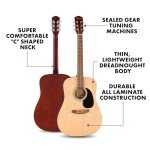 Fender FA-25 Dreadnought Acoustic Guitar for Beginners