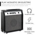 Beginner Acoustic Electric Guitar Starter Set – Sunburst