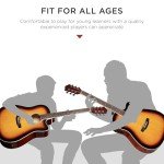 Beginner Acoustic Electric Guitar Starter Set – Sunburst