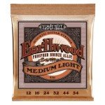 Ernie Ball Medium Light Acoustic Guitar Strings 12-54