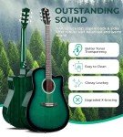 Vangoa 41" Full-Size Cutaway Acoustic Guitar Kit