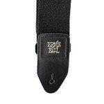 Ernie Ball Black Polypro Guitar Strap