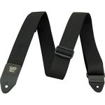 Ernie Ball Black Polypro Guitar Strap
