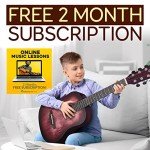 Pyle 34" Acoustic Guitar Kit for Beginners