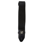 Ernie Ball Black Polypro Guitar Strap