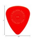 Jim Dunlop Delrin 500 .46mm Guitar Picks