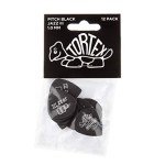 Dunlop Tortex Pitch Black Jazz III Picks, 1.0mm