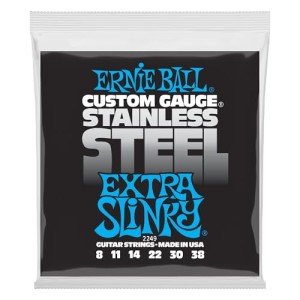 Ernie Ball Extra Slinky Stainless Steel Guitar Strings