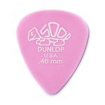 Dunlop Delrin Light Pink Guitar Picks - .46mm 12-Pack