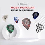 D'Addario Multi-Color Medium Guitar Picks, 10 Pack