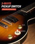 Donner 39" LP Electric Guitar Beginner Kit - Sunburst