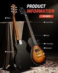 Donner 39" LP Electric Guitar Beginner Kit - Sunburst