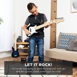 30" Electric Guitar Starter Kit with Amplifier - Black
