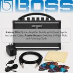 Boss Katana Mini Amp Bundle with Picks & Cable