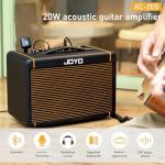 JOYO 20W Acoustic Guitar Amp with Bluetooth