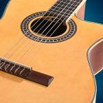 Hola! Music 39" Cutaway Classical Guitar with Nylon Strings