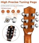 Vangoa 3/4 Acoustic Guitar Kit for Beginners