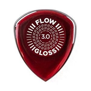 Dunlop Flow Gloss Guitar Picks 3.0mm - 3 Pack