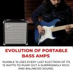 Fender Rumble 15 Bass Amp Bundle with Cable