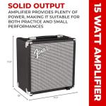 Fender Rumble 15 Bass Amp Bundle with Cable