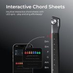 Foldable Stringless Smart Guitar with Chord App