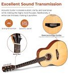 Vangoa 3/4 Acoustic Guitar Kit for Beginners