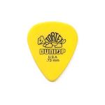 Dunlop Yellow Tortex .73mm Guitar Picks, 12 Pack